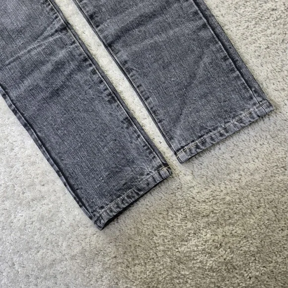 Taylor Stitch Selvedge Jeans Mens 30/34 Faded Black Slim Straight 80s Rock Punk